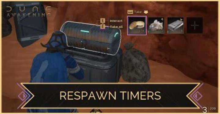 How long does it take for item chests to respawn?