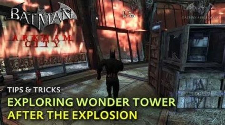How to get in Wonder Tower after explosion?