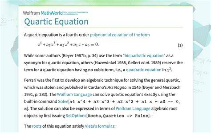 Identifying the formula for a quartic graphic
