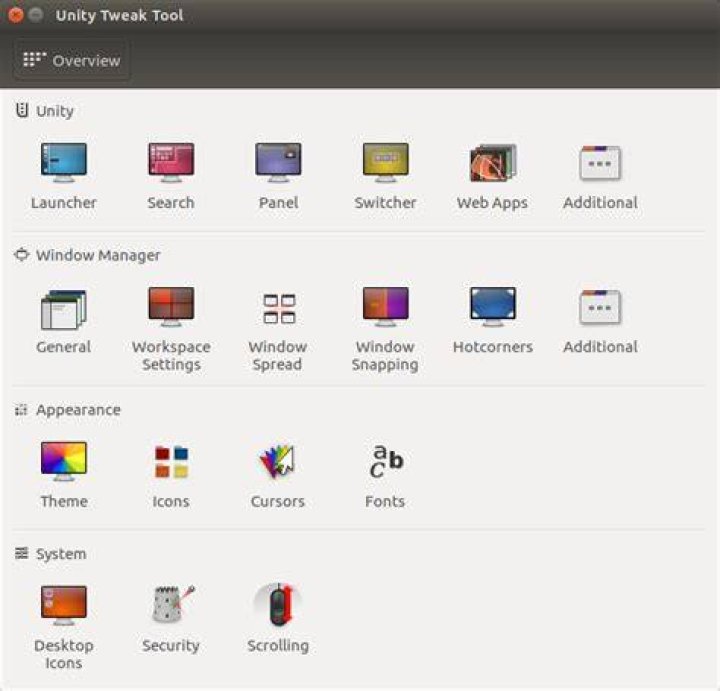 Install unity-tweak-tool