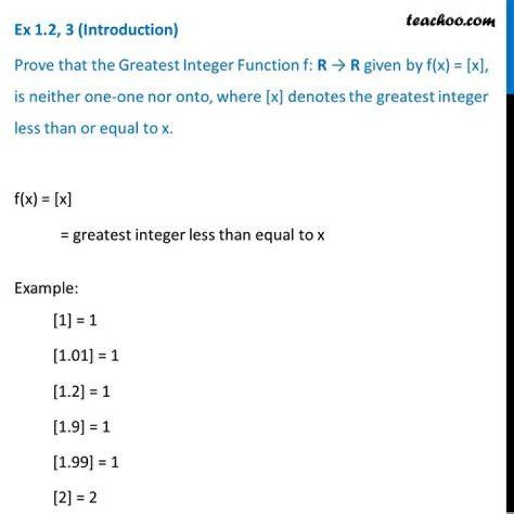 limits involving greatest integer function