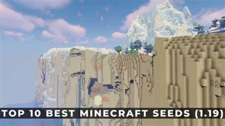 Minecraft seeds for a high landscape? [closed]