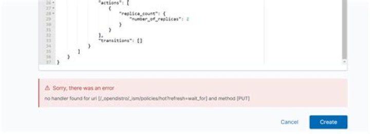 No handler found for uri [/<index>/<type>/] and method [PUT]