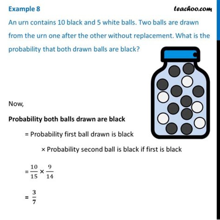 Probability that exactly 2 balls are white