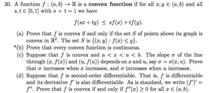 Prove that every convex function is continuous