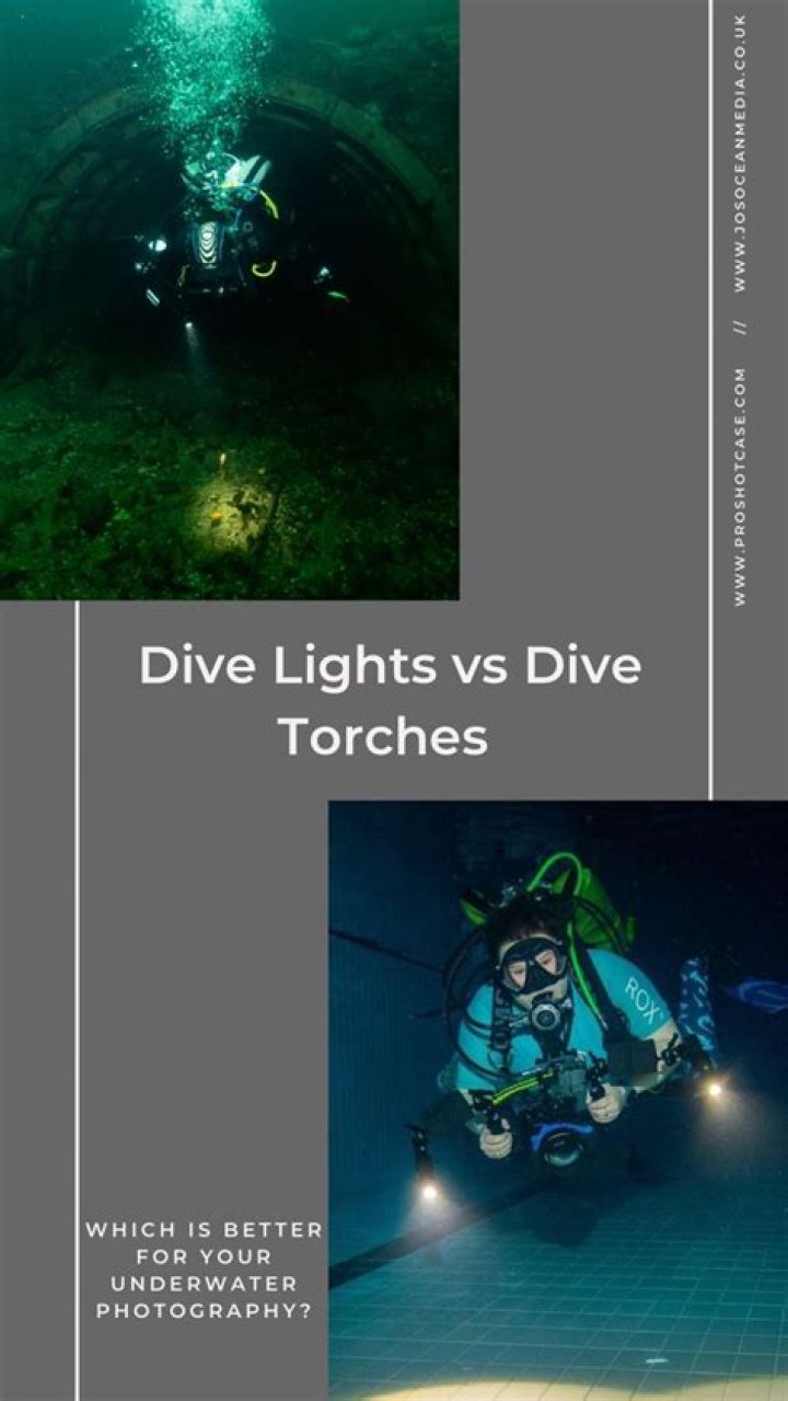 Why do torches light up underwater?